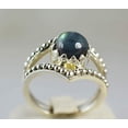 thumbnail image 2 of Navya Craft Labradorite Round 925 Sterling Silver Handmade Women Statement Ring Size 12.5, 2 of 4