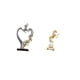 thumbnail image 5 of Figura de pareja besándose, estatua de pareja, escultura de caballo, figura de escritorio, material de resina, adecuada para bodas, aniversarios,, 5 of 8