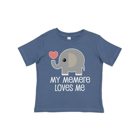 

Inktastic Memere Grandma Loves Me Gift Toddler Boy or Toddler Girl T-Shirt
