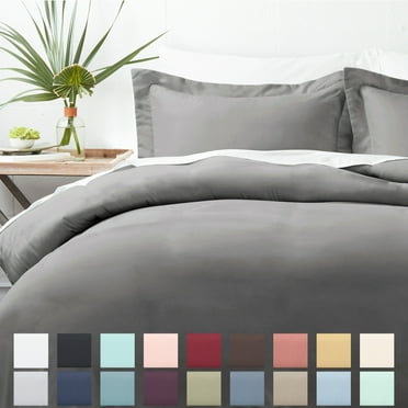 2 Pcs Soft Comfy Duvet Not Quilted Set Duvet Cover Twin/Twin XL Size Set with 1 Bedding Duvet Cover and 1 Pillowcase