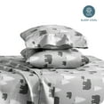 thumbnail image 3 of Bare Home Ultra-Soft Sheet Set - Premium 1800 Collection - Deep Pockets - 4-Pieces - Full, Kodiak, 3 of 6
