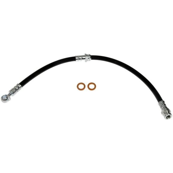 Dorman H622443 Front Driver Side Brake Hydraulic Hose for Specific Mazda Models