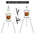 thumbnail image 2 of Uxcell Easel Stands for Display Portable Painting Easel, 2Pack, 2, Black, 2 of 6