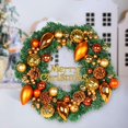 thumbnail image 1 of corona colgante,Guirnalda colgante del árbol de la bola de la decoración de la Navidad,Guirnalda colgante de la decoración de la escena de la ventana Macarena corona colgante, 1 of 6