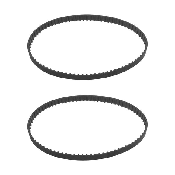 Timing belt 200mm wide rubber gear toothed belt 2 pieces 160XL 037 Timing belt 80 teeth 10mm wide rubber gear toothed belt 10mm wide rubber gear toothed belt 2 pieces