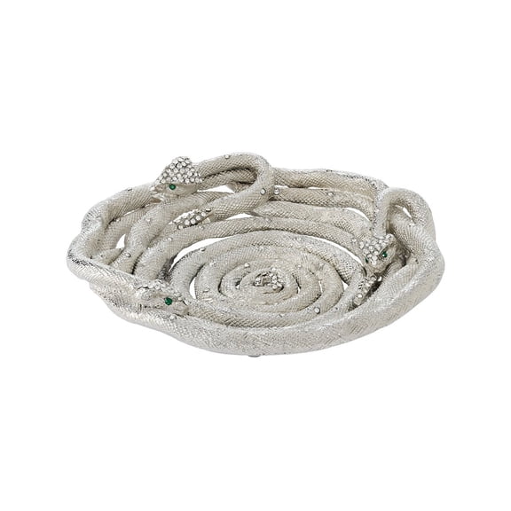 Olivia Riegel Serpentina Catchall Bowl, Silver