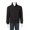 Autre, variante sur Sierra Pacific Pull en Molleton à Quart de Zip pour Hommes, 3TG, Noir