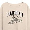 thumbnail image 3 of Peanuts - California - Women's Lightweight French Terry Long Sleeve Shirt, 3 of 6
