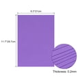 thumbnail image 2 of Uxcell Cardstock Scrapbook Paper 8.3" x 11.7", 74 Lb/200 Gsm, Dark Purple 20 Pack, 2 of 4