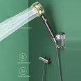 thumbnail image 1 of Cabezal de ducha de refuerzo Ventilador de turbina incorporado Cabezal de ducha purificador de agua para baño Ndcxsfigh Libre de BPA, 1 of 3