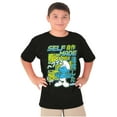 thumbnail image 3 of The Smurfs Cool Kanji Self Made Crewneck T Shirts Boy Girl Teen Brisco Brands M, 3 of 6
