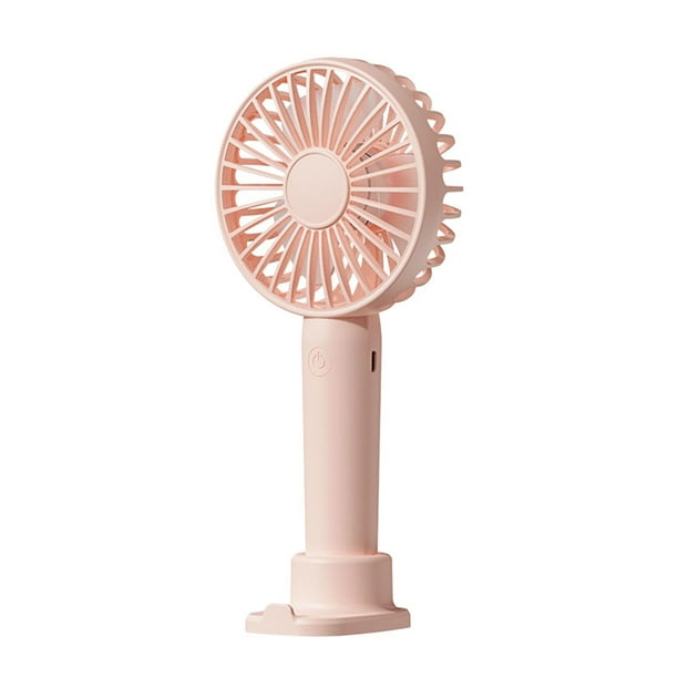 Mini ventilador portátil pequeño, silencioso, recargable, para escritorio de oficina
