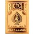 thumbnail image 2 of Bicycle Metalluxe Orange Playing Cards - Premium Metal Foil Finish - Poker Size, 2 of 4
