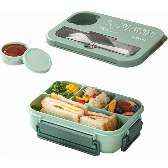 YQ PP 4-Compartment with Tableware Bento Boxes
