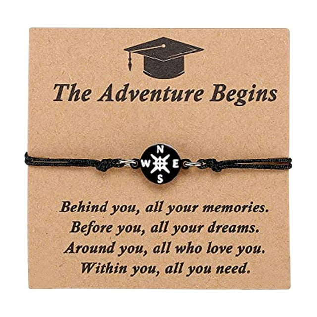 Ohufall Class Of 2026 Woven Graduation Bracelets For Men Women With Gift Box Party Favors