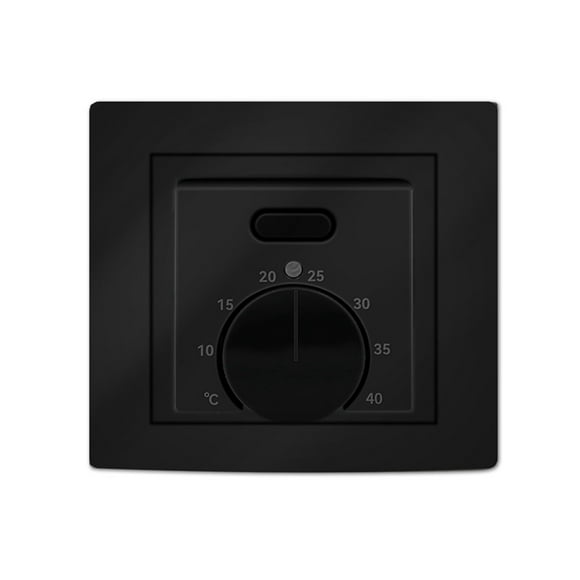MK05 Room Thermostat Floor Heating Room Thermostat 220V 16A Temperature Controller for Floor Heating System Black