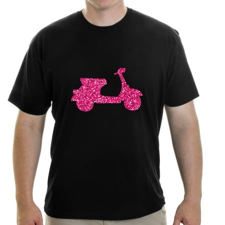 Grab A Smile Scooter Vespa Moped Buddy Adult Short Sleeve