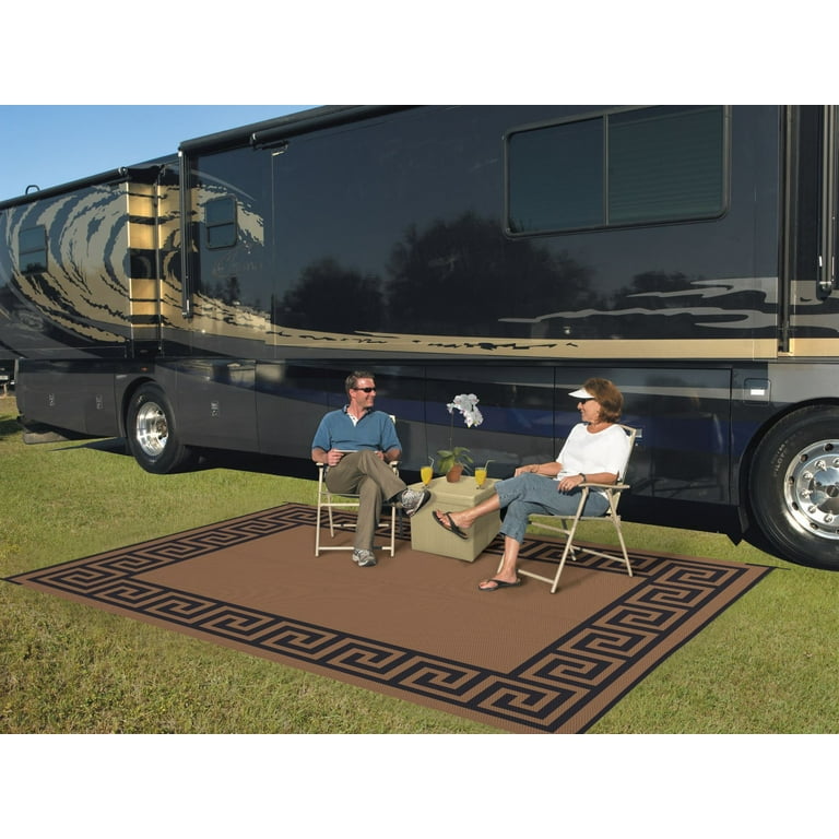 The Ultimate Guide to RV Patio Mats & Outdoor Rugs - Camping World Blog