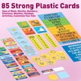 thumbnail image 4 of Learn & Climb Kids Daily Calendar Magnetic, Hang on Wall or Fridge for Home or School. (Yellow), 4 of 6