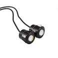thumbnail image 5 of 2pcs LED Eagle Eye Backup Light Fog Driving Lamp Car Motorcycle White Light 9W black, 5 of 5