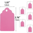 thumbnail image 2 of 100PCS Hanging Plant Tags with String Colorful Plastic PVC Garden Label Outdoor Indoor Marker Signs Reusable Writable, 2 of 6