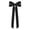 Black, variant on Verdsylv Velvet Christmas Bows with Long Tails,Large Tree Decorative Bows for Wreath,Garland & Holiday Home Decor,Elegant Velvet Ribbon Ornaments,10.24x5.12"