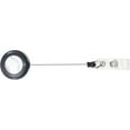 thumbnail image 2 of Advantus - Retractable ID Reel, 24" Extension, Black, 12/Box, 2 of 2