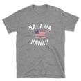 thumbnail image 1 of Halawa Hawaii Patriot Men's Cotton T-Shirt, 1 of 1