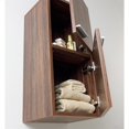 thumbnail image 3 of Fresca Walnut Bathroom Linen Side Cabinet with 2 Storage Areas, 3 of 3