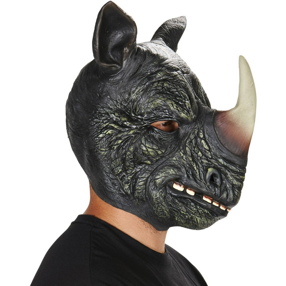 Rhinoceros Adult Mask Halloween Accessory