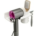 thumbnail image 2 of Joernso Universal Hair Dryer Holder Wall Mount Blow Dryer Hanger with Cord Organizer Self Adhesive Hair Care Tool Rack for Bathroom Cabinet, 2 of 8