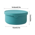 thumbnail image 3 of Clearance Food Storage under $6 Leak Proof Heat Silicone Lunch Box With Lid Fruit & Vegetable Refrigerator Fresh Keeping Box Portable Thermal Insulation Food Container For Students And Workers, 3 of 4