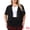 Black, variant on DARING DIVA Women's Plus Cropped Short Sleeve Open Front Sheer Shrug 1X White