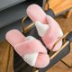 thumbnail image 3 of Pantuflas de algodón para mujer, para el hogar, de madera, antideslizantes, cálidas, para sala de estar, para parejas, para hombre, para invierno, 3 of 5
