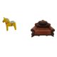thumbnail image 1 of Escultura De Caballo Sueco Dalecarlian, Adorno Coleccionable Para Estantería, Entrada, Armario, Decoración Del Hogar Con Sofá Miniatura, Sillón Individual, Modelo DIY, Accesorio, Muebles,, 1 of 8