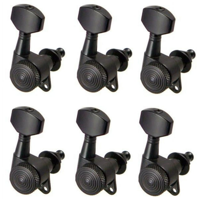 Teclas de Afinación Cerradas para Guitarra Acústica Perfecl Negro Derecho