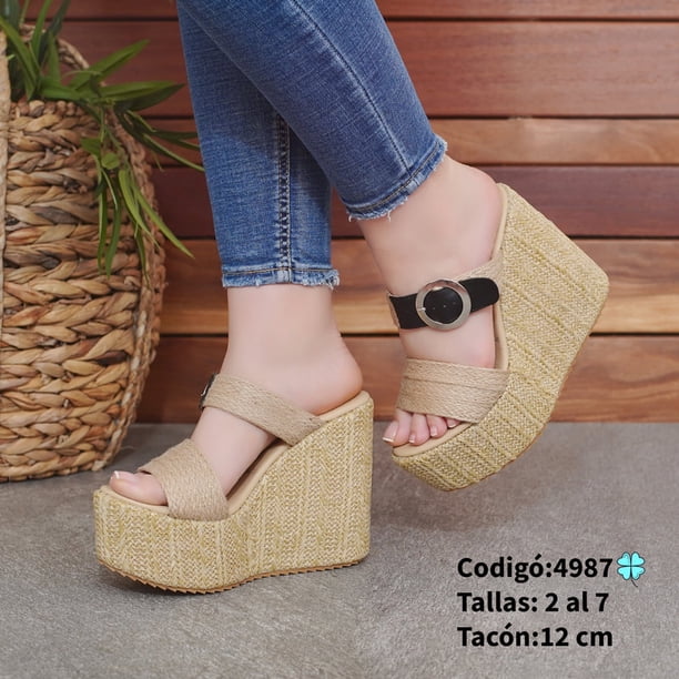 Plataforma de Dama Chic Shoes 4987 Talla 24 Chic Shoes Modelo 4987 Talla 24