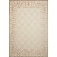 thumbnail image 2 of Nourison Aloha Indoor/Outdoor Bordered Trellis Cream 5'3" x 7'5" Area Rug, (5' x 8'), 2 of 7