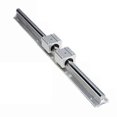 thumbnail image 4 of Linear Rails and Bearings,1Pcs Linear Guide Rail 500mm +2Pcs Linear Bearing 12mm Slide Blocks SBR12UU, 4 of 5