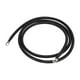 thumbnail image 1 of Cable Inversor de Batería 1 Pc Unique Bargains Cable de Batería 3/8" Lug 1/0 AWG Gauge 6.5FT Negro Cobre Estañado, 1 of 1