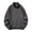 Dark Gray#11, variant on Handshe Men's Casual Fashion Solid Color Stand - up Collar Half - Zipper Sweatshirt Blouse/T - Shirt