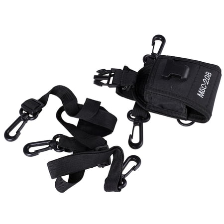 Portable Nylon Belt Bag Nylon Belt Bag Storage Bag Two Way Radio Holder Holsters