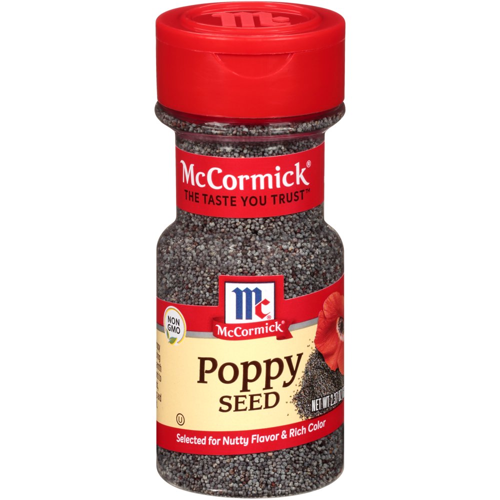 McCormick Whole Poppy Seed, 2.37 oz