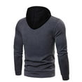 thumbnail image 3 of Pullover à Capuche en Polyester Nature Décontracté pour Femmes Tailles Multiples Couleurs Multiples (Gris, G), 3 of 3
