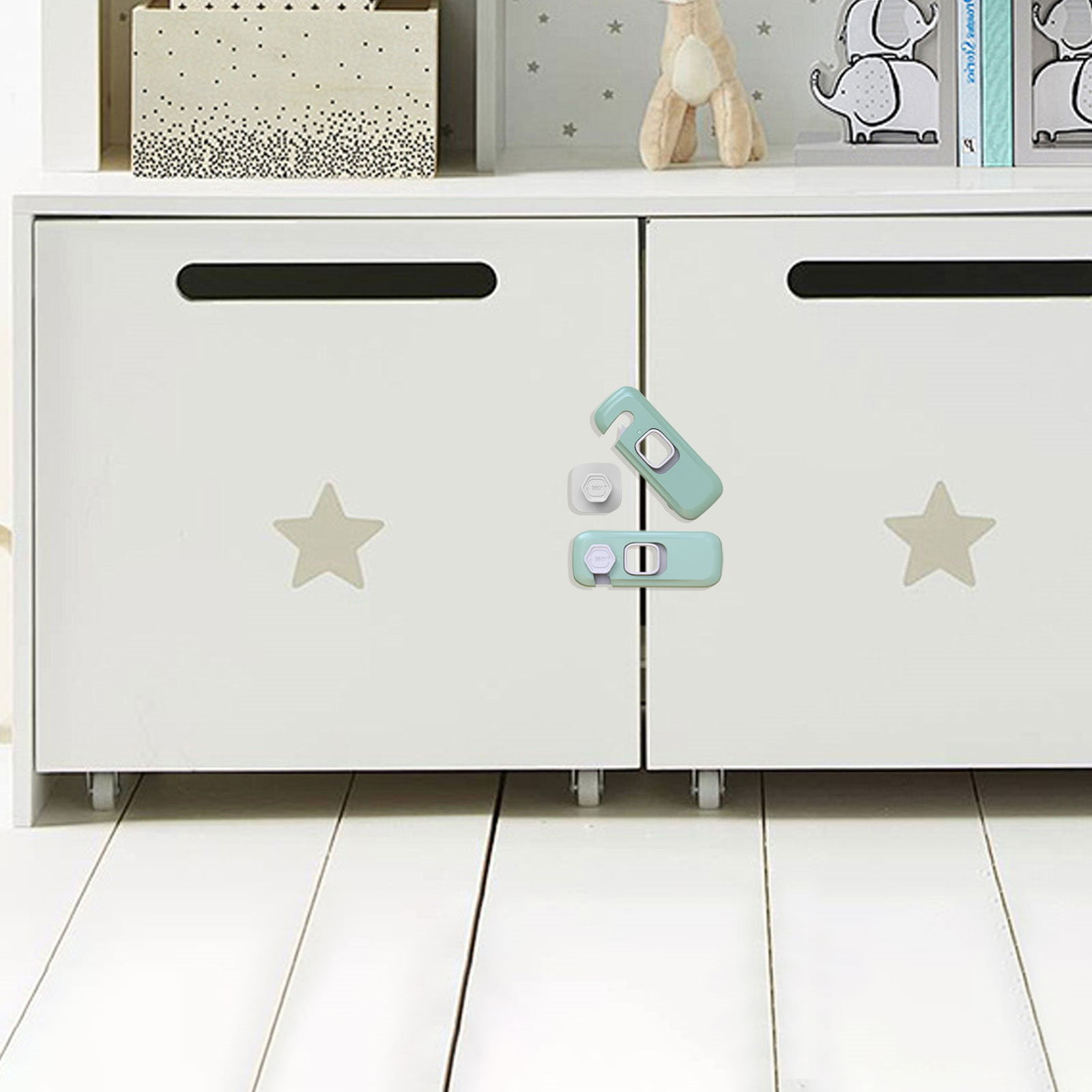 Rubber Bump Stop Door Refrigerator Lock Childproof Cabinet Child Proof Locks Self Adhesive For Cabinets Dishwasher Oven