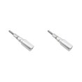 thumbnail image 1 of Wosthever Herramienta de buje de amortiguador trasero, pieza de instalación profesional, equipo de mantenimiento, accesorios de reparación, herramientas Plata 2piezas Wosthever CBP440887, 1 of 1
