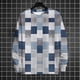 thumbnail image 3 of Suéter de otoño e invierno para hombre con estampado 3D de rayas de colores a cuadros, ropa informal deportiva de calle a la moda para hombre, 3 of 5