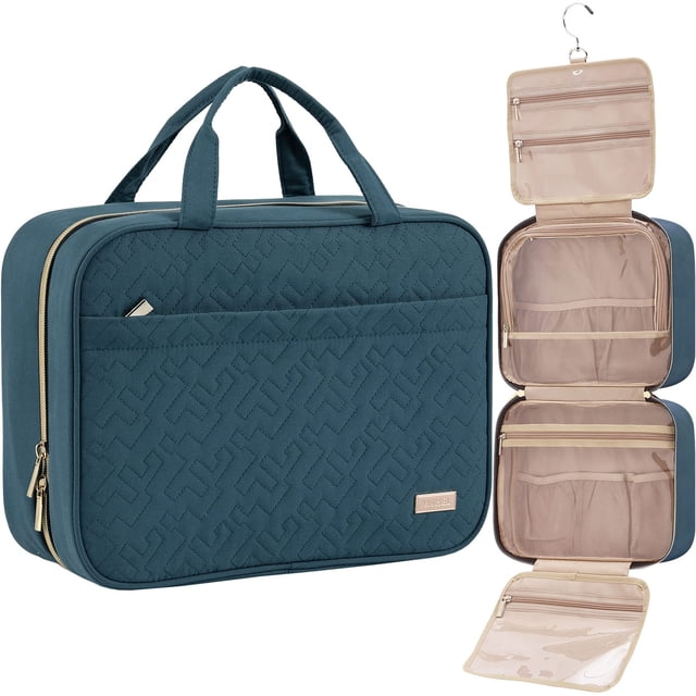Neceser de viaje NISHEL para mujer con organizador colgante