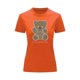 thumbnail image 1 of Playera Blusa Con Impresion De Oso LoverBear Con Fondo De Dinero Ropa De Mujer Juvenil Color Anaranjado Talla Mediana Marca Emil SaEs, 1 of 4