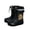 C145 Black, variant on Yuncity Rain Boots Boys Girls Ankle Water Shoes Waterproof Cute Capybara Print Non- Outdoor Daily And Rainy Days Wear Unisex Toddler Boots Size 6-7 Years Black